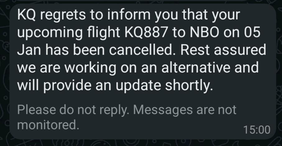 dan_ouma's tweet photo. @KQSupport @KenyaAirways
What the hell is this? Who meets the added costs of the flight to BKK, accommodation and meals for the delay? When is the delayed flight taking off? https://t.co/Y4rCZBNKsL