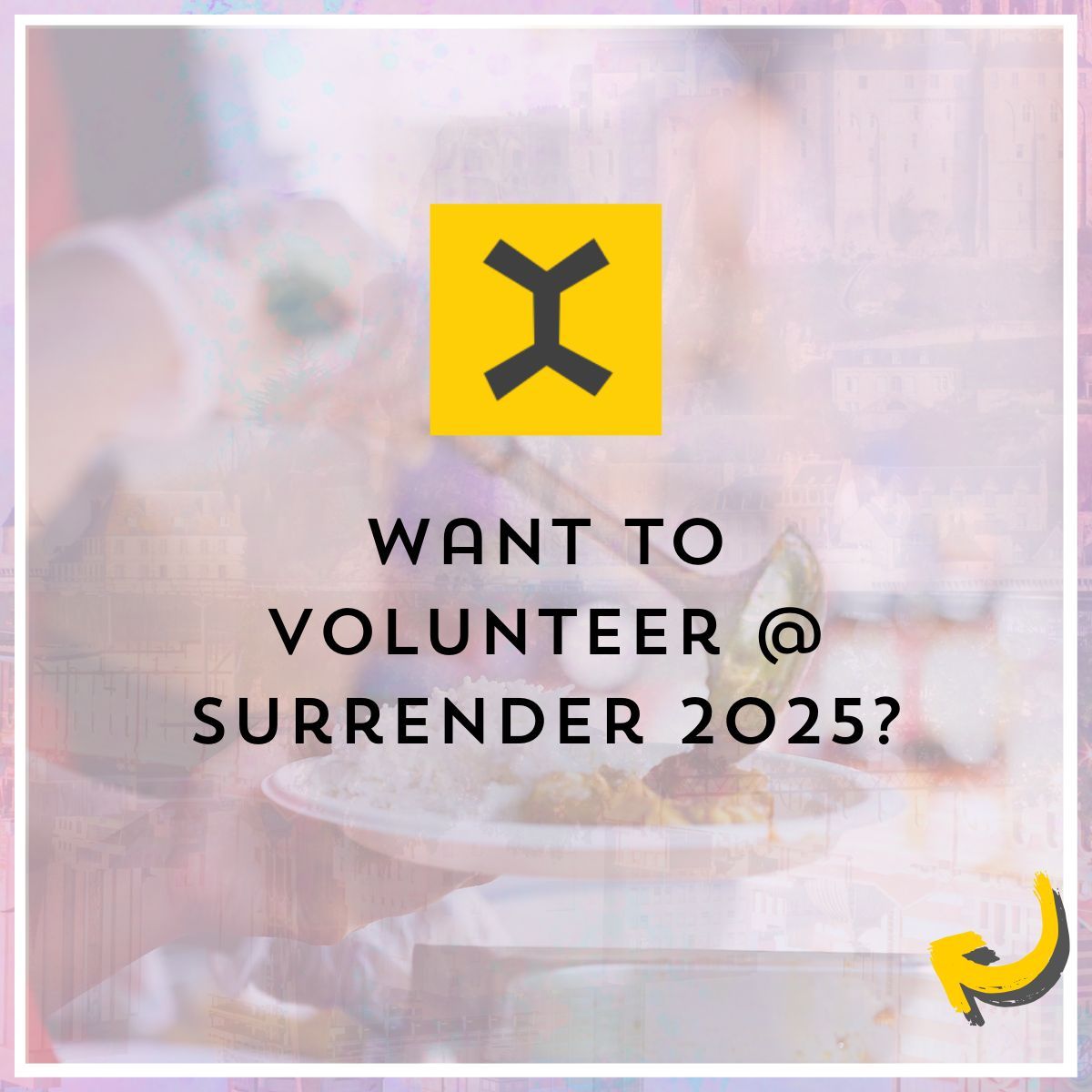SurrenderCo's tweet image. Want to be involved in Surrender 2025? Volunteer with us to help lead a new wave of biblical justice at this years festival. Send us a message or sign up here: buff.ly/3PiYUyD 
#surrender25 #socialjustice #biblicaljustice #jesusatthemargins #discipleship