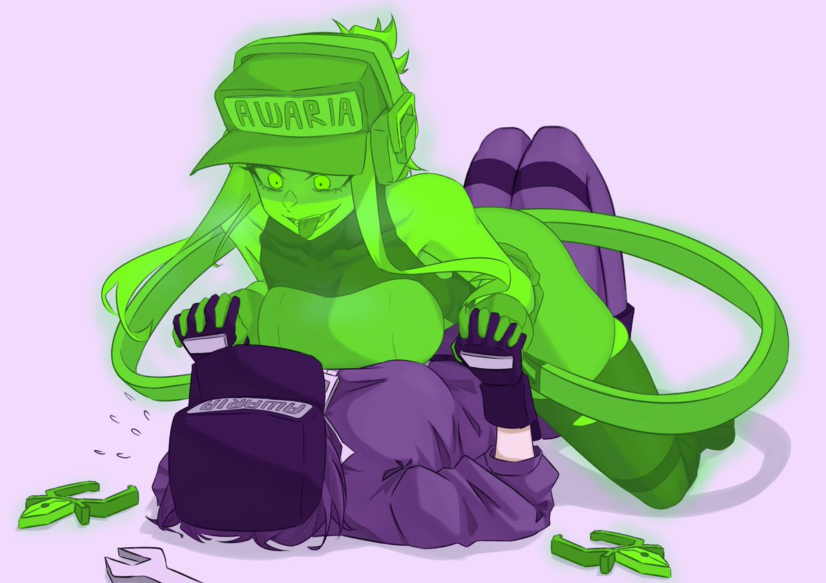she really wanted a kiss

#awaria #awariafanart