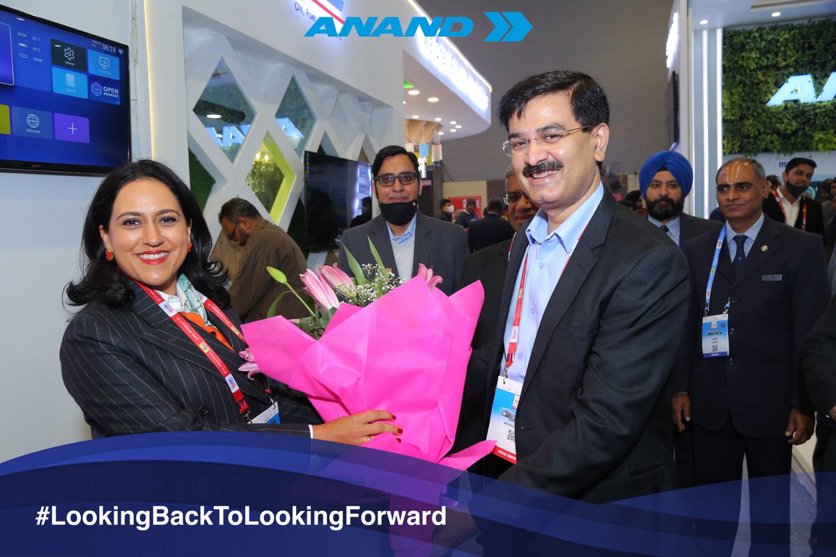ANANDGroupIndia's tweet photo. We are #LookingBackToLookForward to #BharatMobilityAutoExpo2025!

As rightly said by our honoured customer Mr. Vinod Sahay, President - Aerospace &amp; Defence, Chief Purchase Officer - Auto &amp; Farm Sector, Mahindra and Mahindra Ltd. [1/4] https://t.co/8DQb3VACUf