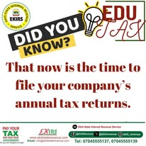 ekitirevenue's tweet image. #2024AnnualTaxReturnsFiling
#CompanyTaxReturns
#FileNow
