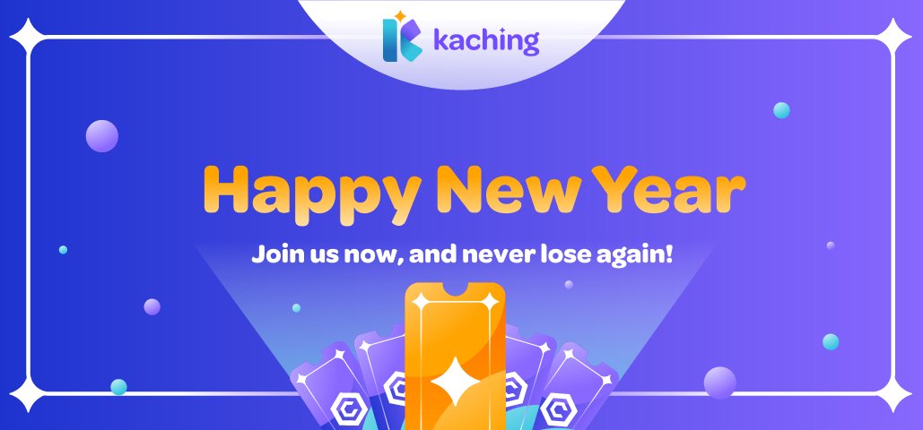 🎉✨ Happy New Year! 🎉✨
Cheers to a fresh start and new opportunities in 2025! 🚀 We're so grateful for your support and can’t wait to share an amazing year ahead with you. Join us and you will never lose! Let’s make it unforgettable together! 🥳

#HappyNewYear #Kaching