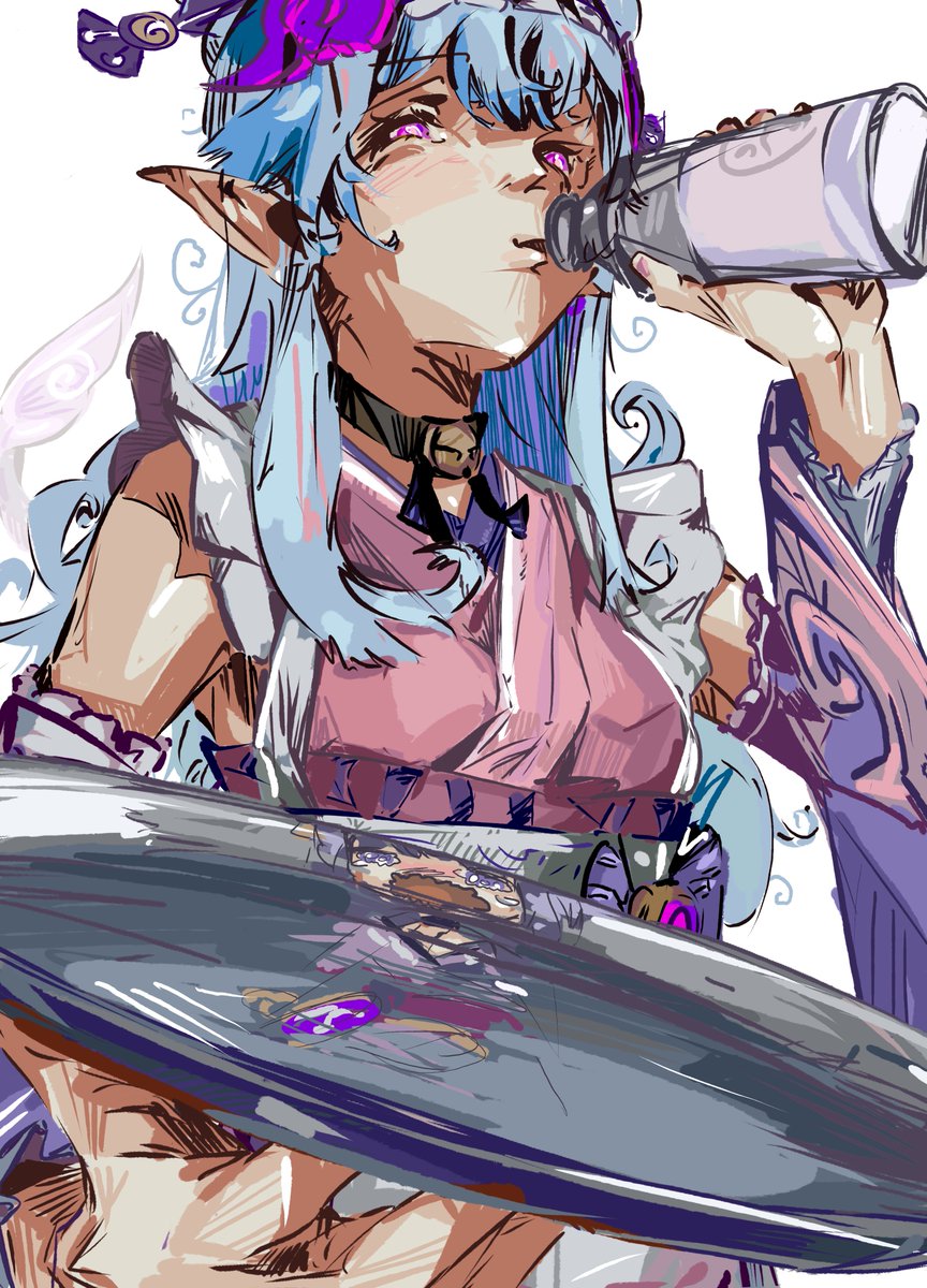 Mrullic's tweet image. This is definitely not a Mizuki leaks.
Your...? Order.....
#GenshinImpact #Mizuki #RaidenShogun
