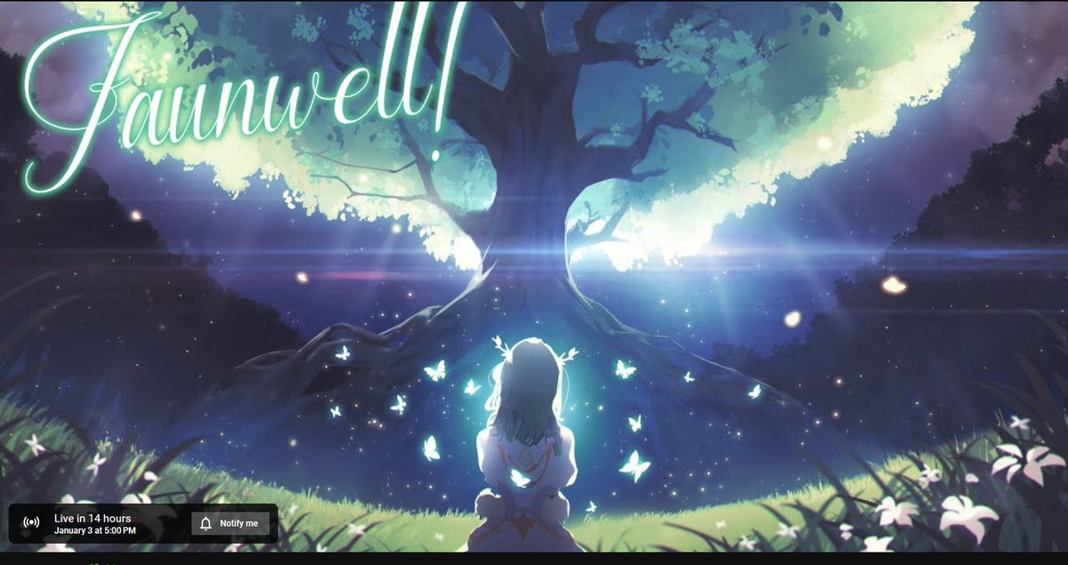 SK_Jynx's tweet image. Fauna was the first Holomember to ever use my art for a thumbnail.
For her to use my art for her goodbye, it's heartbreakingly bittersweet~ 😭🥺💚
Thank you, Fauna! We'll all miss you so so much 🥹
