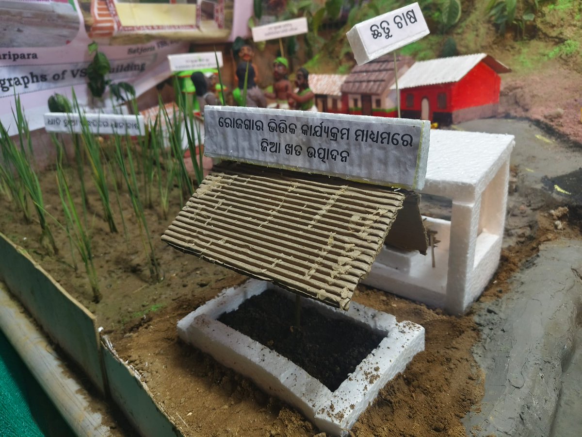 DfoSundargarh's tweet image. Model of livelihood and forest protection activities, done under #OFSDP-II by Sumdargarh Forest Division, displayed at Jatra-2025 (Sundargarh District Festival) &amp;amp; Pallishree Mela.
@CMO_Odisha @ForestDeptt @pccfodisha @DMSundargarh @spsundargarh @ormas_odisha @RourkelaRc79045