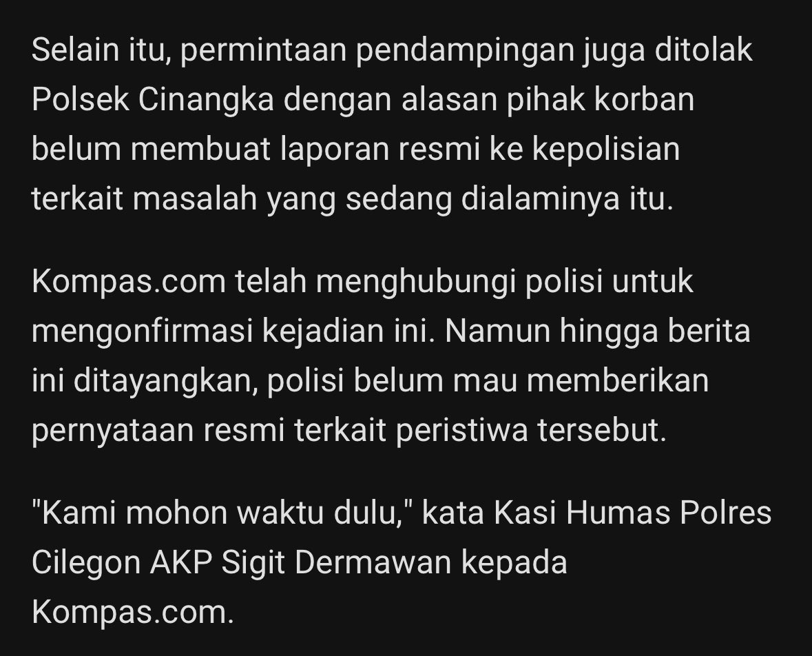 idextratime's tweet photo. udah mobilnya dicuri, bapaknya tewas ditembak pencuri, masih dikira leasing, dijawab belum buat laporan resmi. https://t.co/AMlHakv6j4