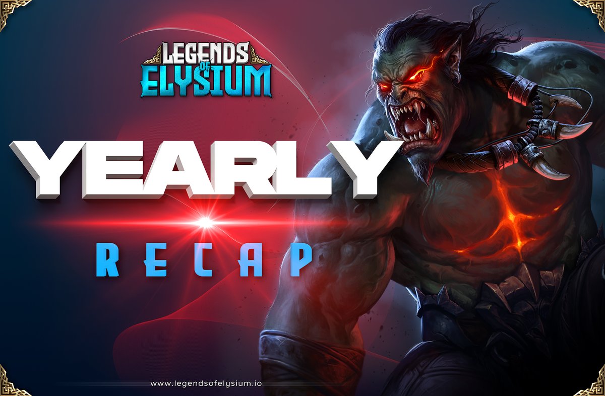 LegendsElysium's tweet photo. 🎉 Legends of Elysium - 2024 Year in Review! 🎮

What a year it’s been for LOE! From exciting partnerships to game-changing features, we’ve hit major milestones and expanded the universe of Elysium.

🚀 Want to see what shaped LOE in 2024?
Check out the full recap and discover:

https://t.co/2OK1Axc4Ls

#CryptoRecap2024 ⁠#blockchainGaming #Web3Gaming