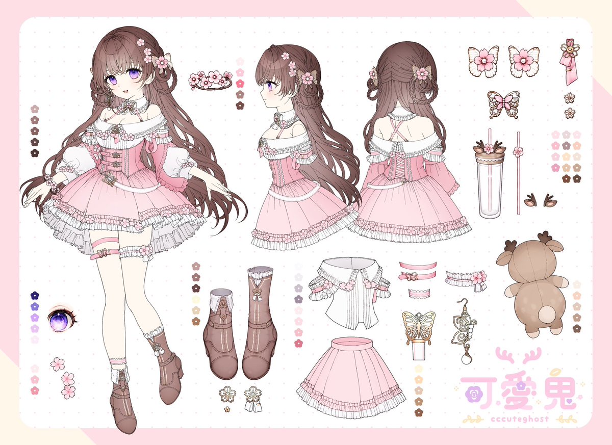 cccuteghost's tweet image. 📌 長期置頂
大家好～我是鬼鬼👻
是 套皮系實況主💕
主要在Twitch經營實況為主
遊戲以FPS居多🎮
歡迎各位來找我玩呀～

傳送門🚪
❥Twitch: twitch.tv/cccute_ghost
❥Youtube: youtube.com/@cccuteghost_
❥Instagram: instagram.com/cccute_ghost
❥Discord: discord.gg/eYcKPbF76Y 

人物設定三視圖: