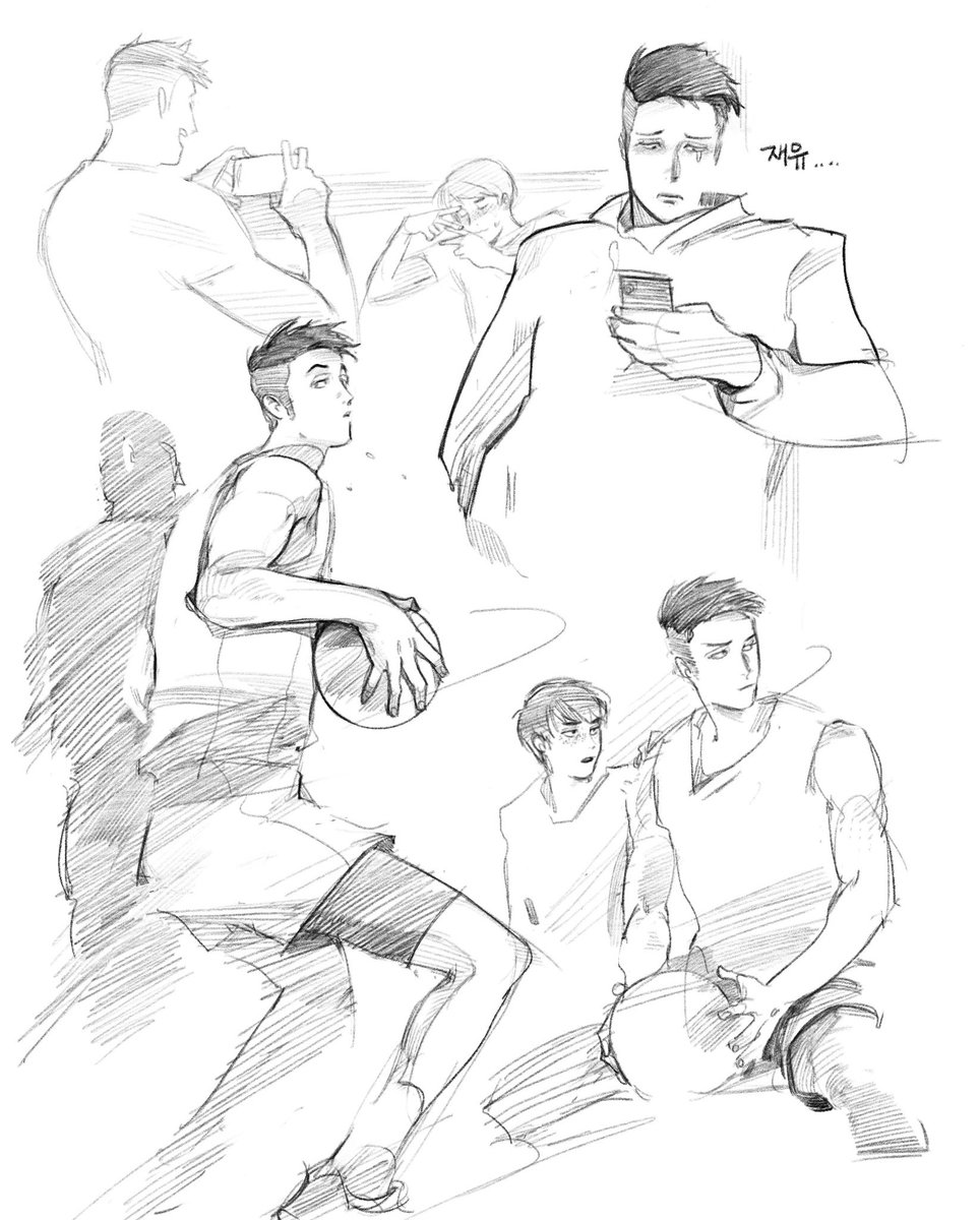 [가비지타임] 승대재유

승재 그리는건 오랜만이쉐이