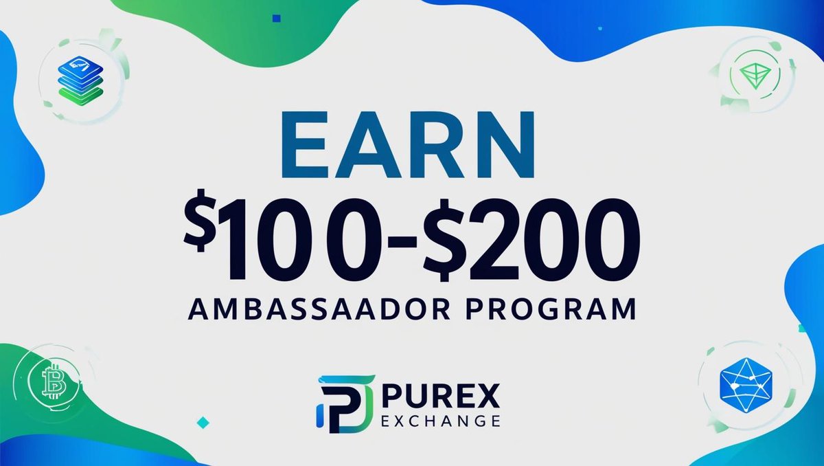 PureX_Exchange's tweet photo. ๐ Rewards, exclusive perks, and a chance to be part of the future of crypto!
๐ Apply now: https://t.co/yKA9ucCTAA
#PureXExchange #CryptoAmbassador #Rewards #AirdropHunter #ProjectPromoter #InfluencerMarketing #Blockchain https://t.co/VDvvbFIjqQ