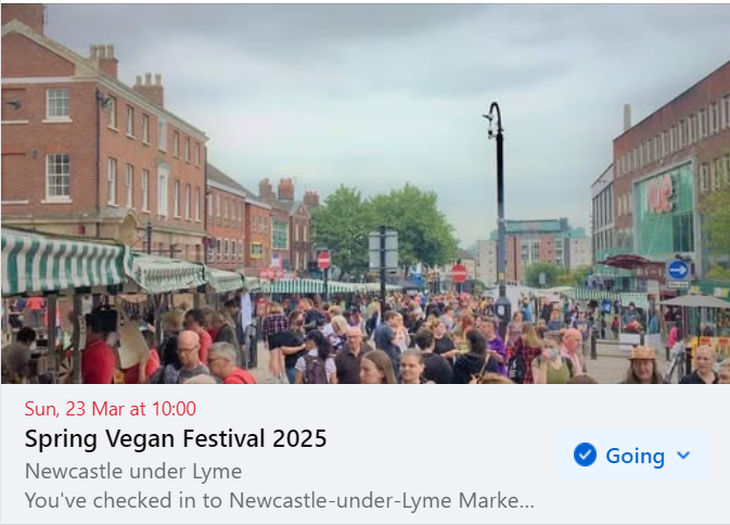 The good news just keeps coming with Spring Vegan Festival now in the calendar for Sunday 23 March '25.
It's the 13th time that this ever-popular event market comes to town. With ethical, local products and educational guest speakers, Newcastle is certainly a town centre for all.