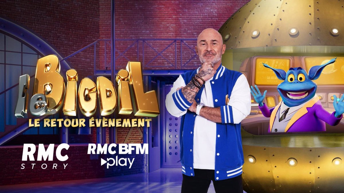 Incroyable performance pour le grand retour du #Bigdil sur #RMCStory  hier soir en prime ! 
- 1,8 million de téléspectateurs
- 4ème chaîne nationale sur les 4+ et 1ère chaîne nationale sur les 25-49 ans

Bravo à Vincent Lagaf, à toutes les équipes, et à la production !