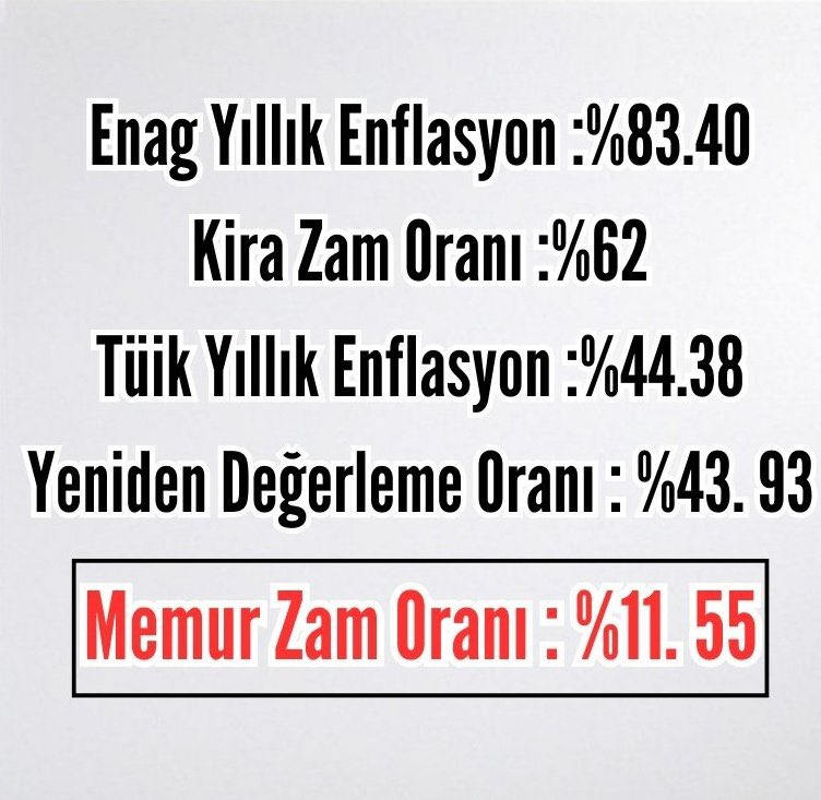 Aşağıda ki tabloyu kendisine reva gören malum sendika üyeleri size ne dense azdır. #maaş