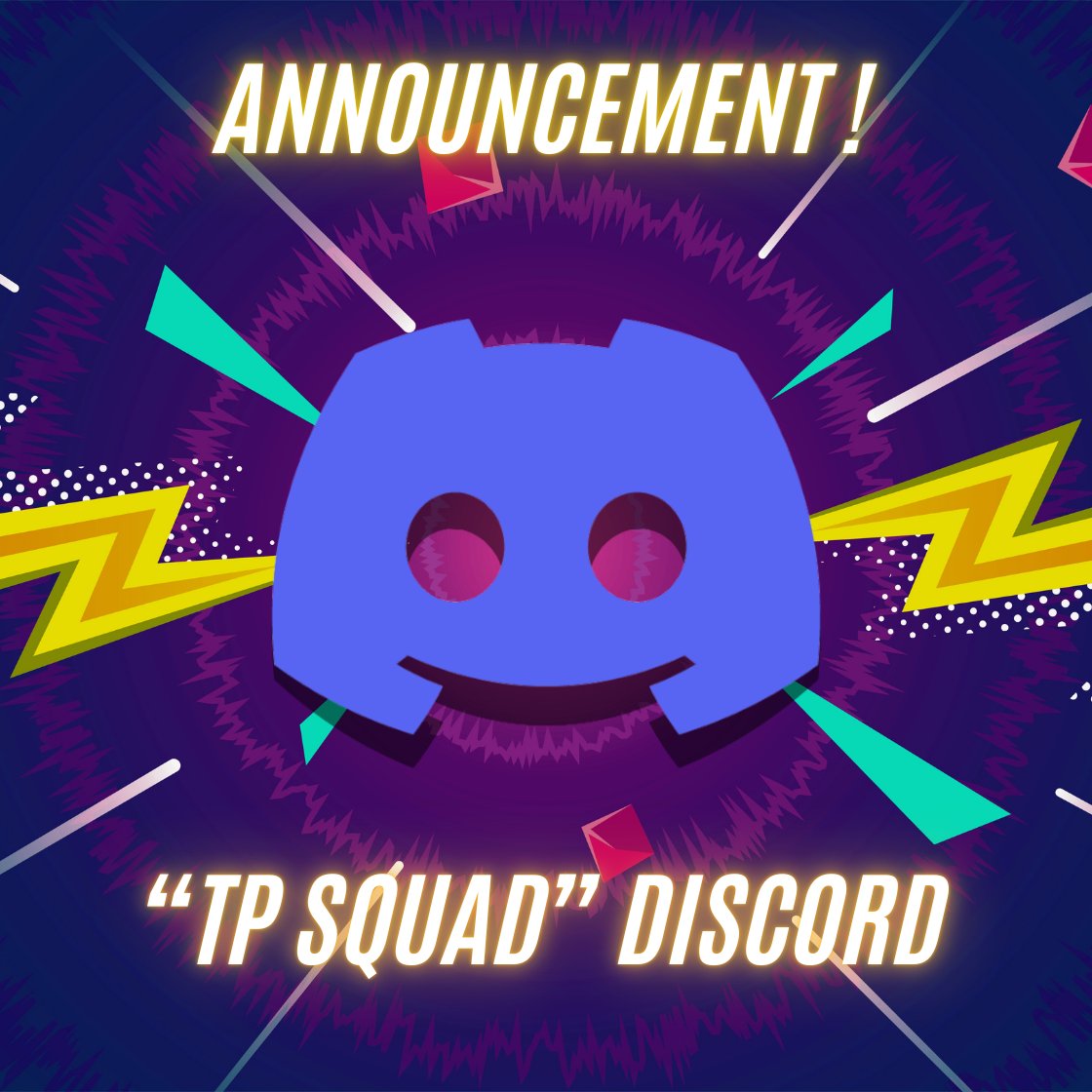 🚨 Announcement Discord! 🚨

🎉 สวัสดีชาว Dejadz ทุกคน! พบกับ TP SQUAD คอมมูนิตี้ MEMEs ที่พวกเราสร้างขึ้นเพื่อคุณ 

💥 พร้อมแจก 3,333 $RACKS 5 รางวัล ง่าย ๆ แค่ 👉 Follow + รีทวิต + ไลก์ พร้อมแล้ว ลุยยยยย