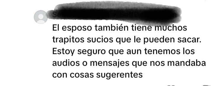 ¿Alguien que pueda corroborar esto que se dice del esposo de MaryFer Centeno? 👀 este es sólo un ejemplo de lo que me ha llegado pero no ha habido ninguna prueba o evidencia de lo dicho