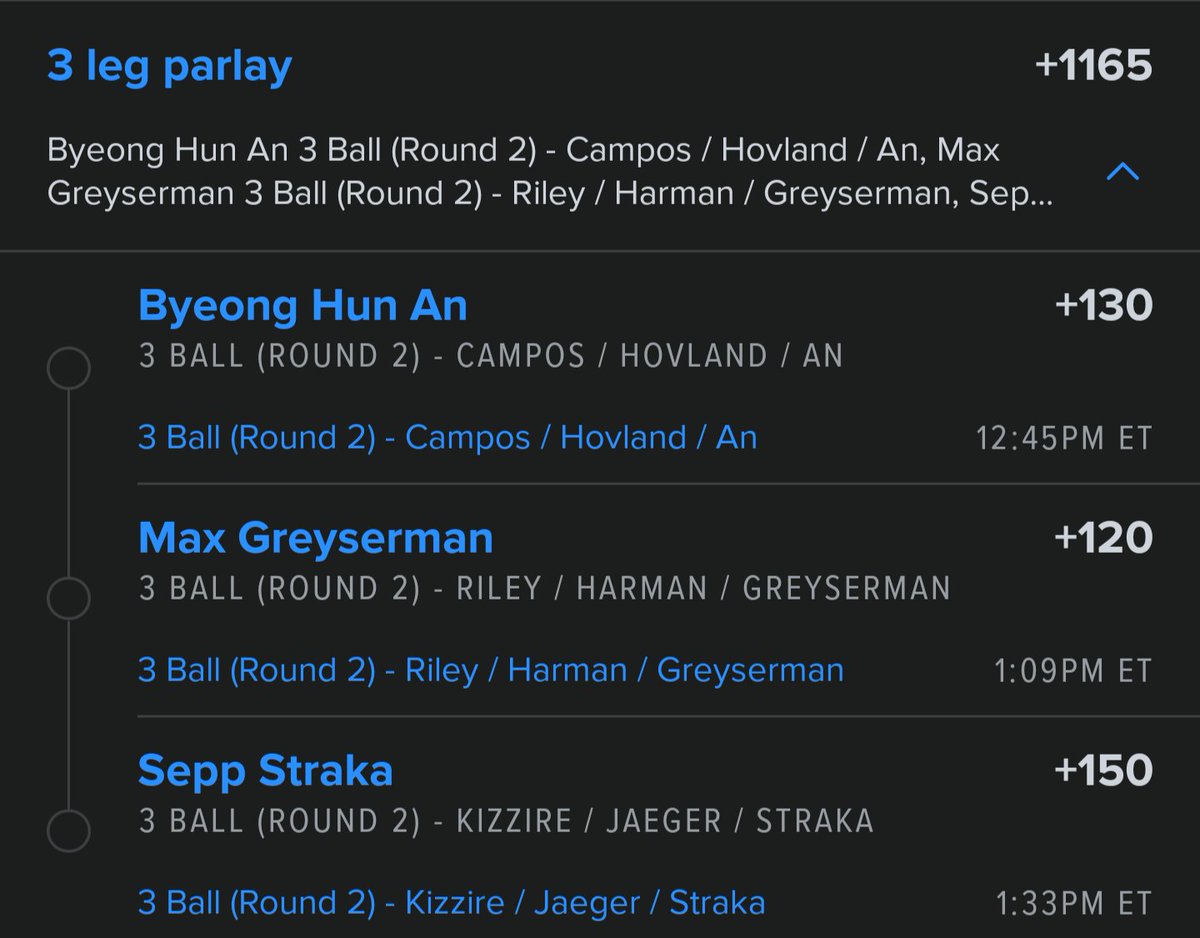 tadpolebe2021's tweet image. (+130000) ⛳ 3 ball lotto. Round Robin down 1 just in case. Like/Retweet and $100 to 3 followers when we cash. This includes RR down 1.  Pic included of RR. GL