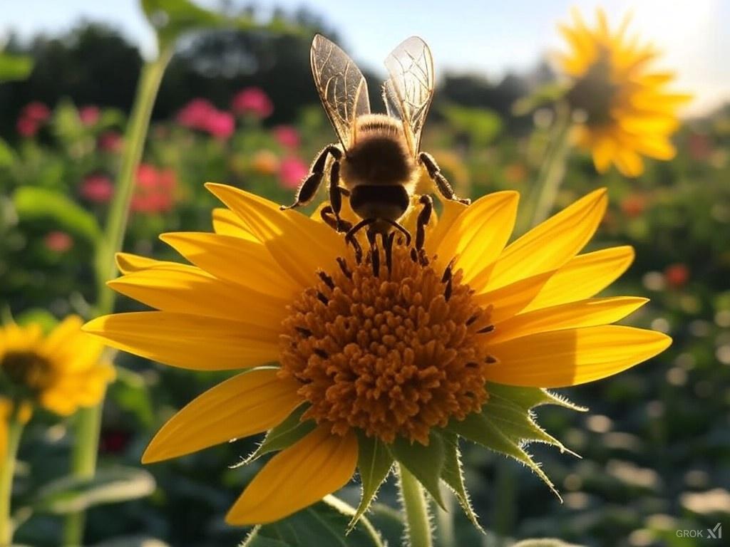 Précieux insectes pollinisateurs, les abeilles jouent un rôle essentiel dans la sauvegarde de la #biodiversité. Or, leurs populations déclinent. Sans abeilles, les cerises, les citrons, les kiwis, les melons, les pastèques... se raréfieront et seront hors de prix.