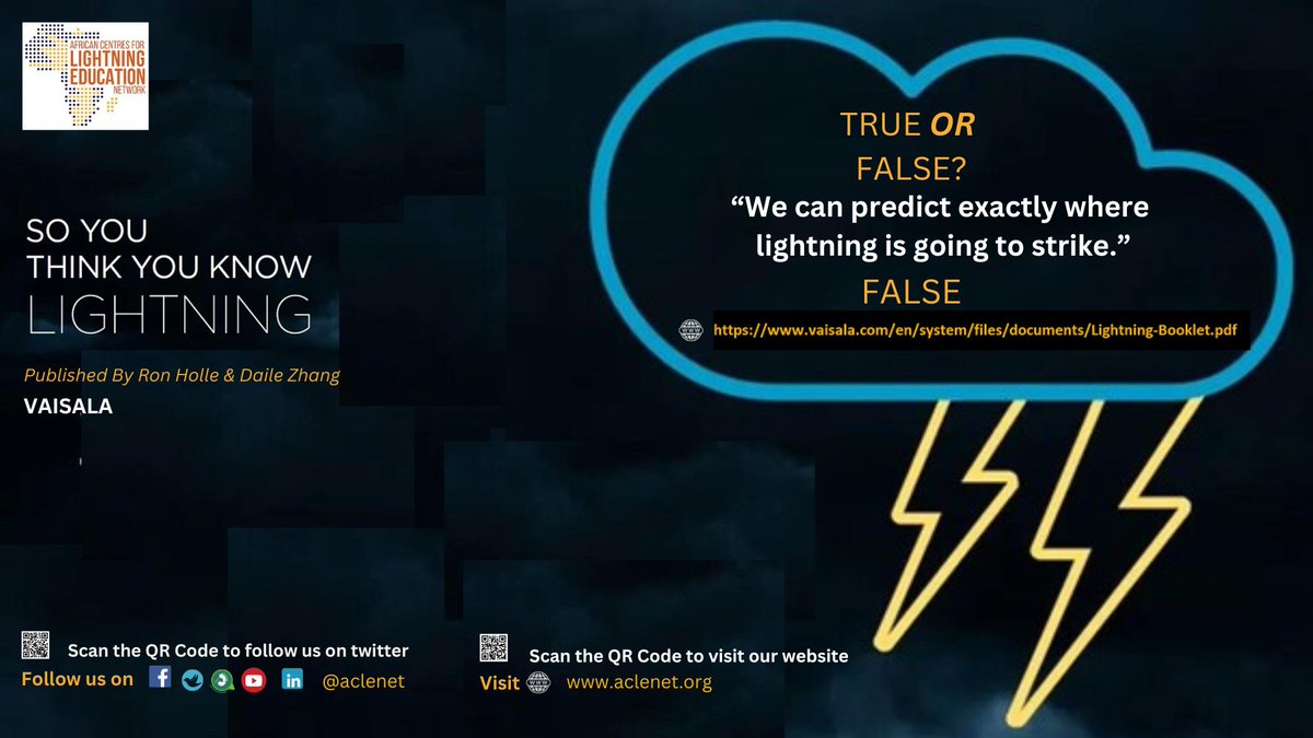 ACLENet's tweet photo. Day 3 of So You Think You Know Lightning. See more at https://t.co/I58Heuvg8x https://t.co/IVyk6vG7X7