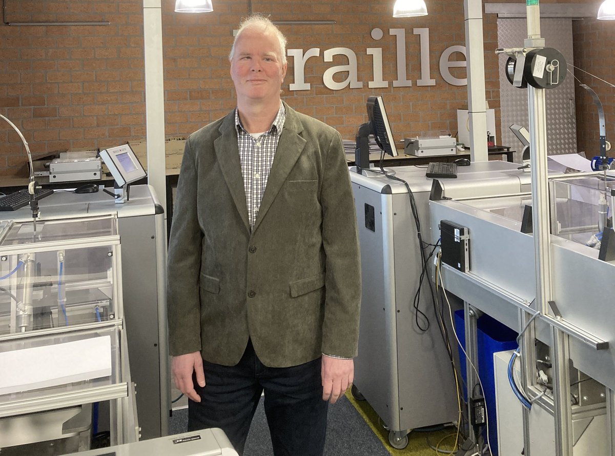 Braille is more than a writing system – it’s a tool for independence.

Peter Hendricks, who lost his sight, found new purpose through braille: creating educational materials for students who are visually impaired.

Read more: ow.ly/Kh7C50UzgE9

#WorldBrailleDay