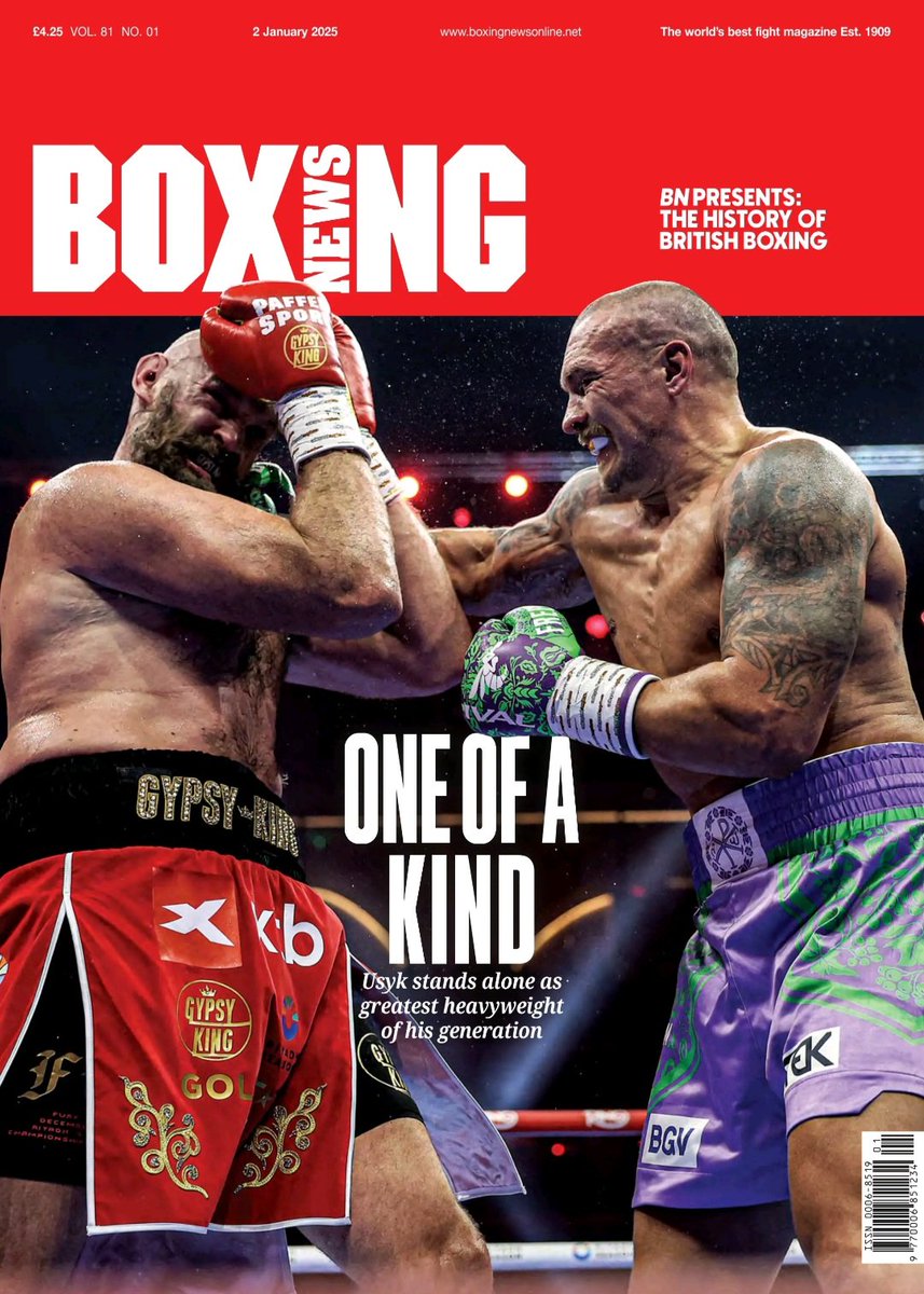 Cormac O' Donnell (@cormacodonnell_) on Twitter photo I'm thrilled to have written the cover story for the latest edition of <a href="/BoxingNewsED/">Boxing News</a>
๐๐ฅโ๏ธ
Catch my Ringside Report for all of the #FuryUsyk2 fights here: shop.boxingnewsonline.net/boxing-news-maโฆ - or pick up the print edition in stores now! ๐ #boxing I'm thrilled to have written the cover story for the latest edition of <a href="/BoxingNewsED/">Boxing News</a>
๐๐ฅโ๏ธ
Catch my Ringside Report for all of the #FuryUsyk2 fights here: shop.boxingnewsonline.net/boxing-news-maโฆ - or pick up the print edition in stores now! ๐ #boxing