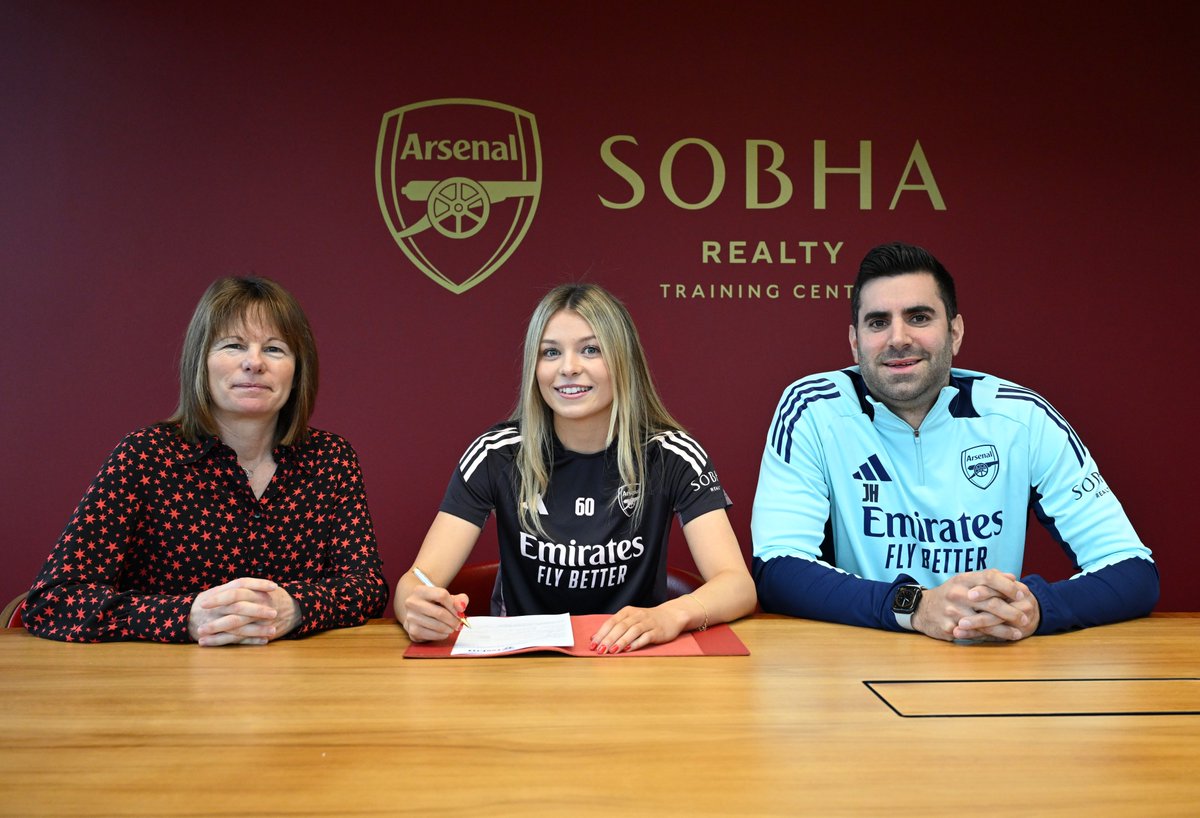 ArsenalWFC's tweet image. One of our own. Here to stay ❤️