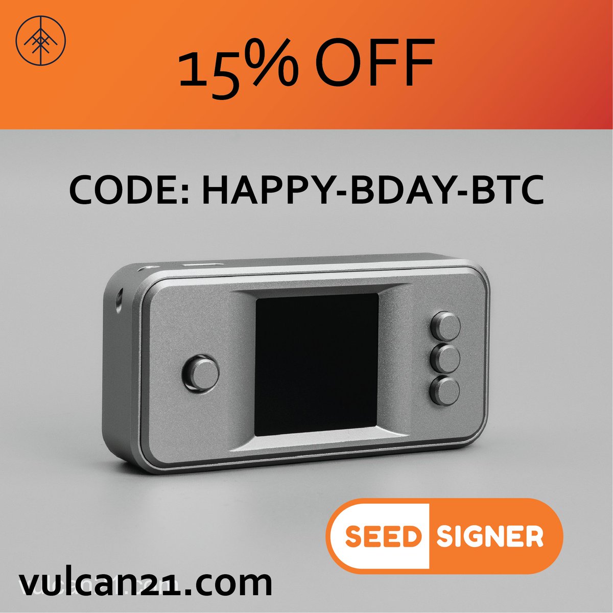 🎉 It’s Bitcoin Genesis Day, and we’re celebrating with a 15% discount! 🎉

Take self-custody this Bitcoin Genesis Day and equip yourself with the best security tools available.

Worldwide shipping🚚

Use code: HAPPY-BDAY-BTC