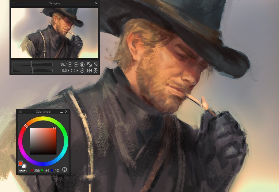 arthur morgan sketch #RedDeadRedemption2