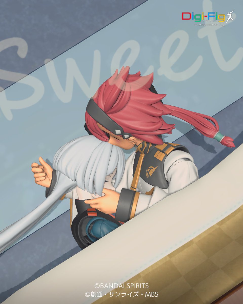 ミオリネ・レンブラン ,スレッタ・マーキュリー 「oh sweet... 」|繍のイラスト