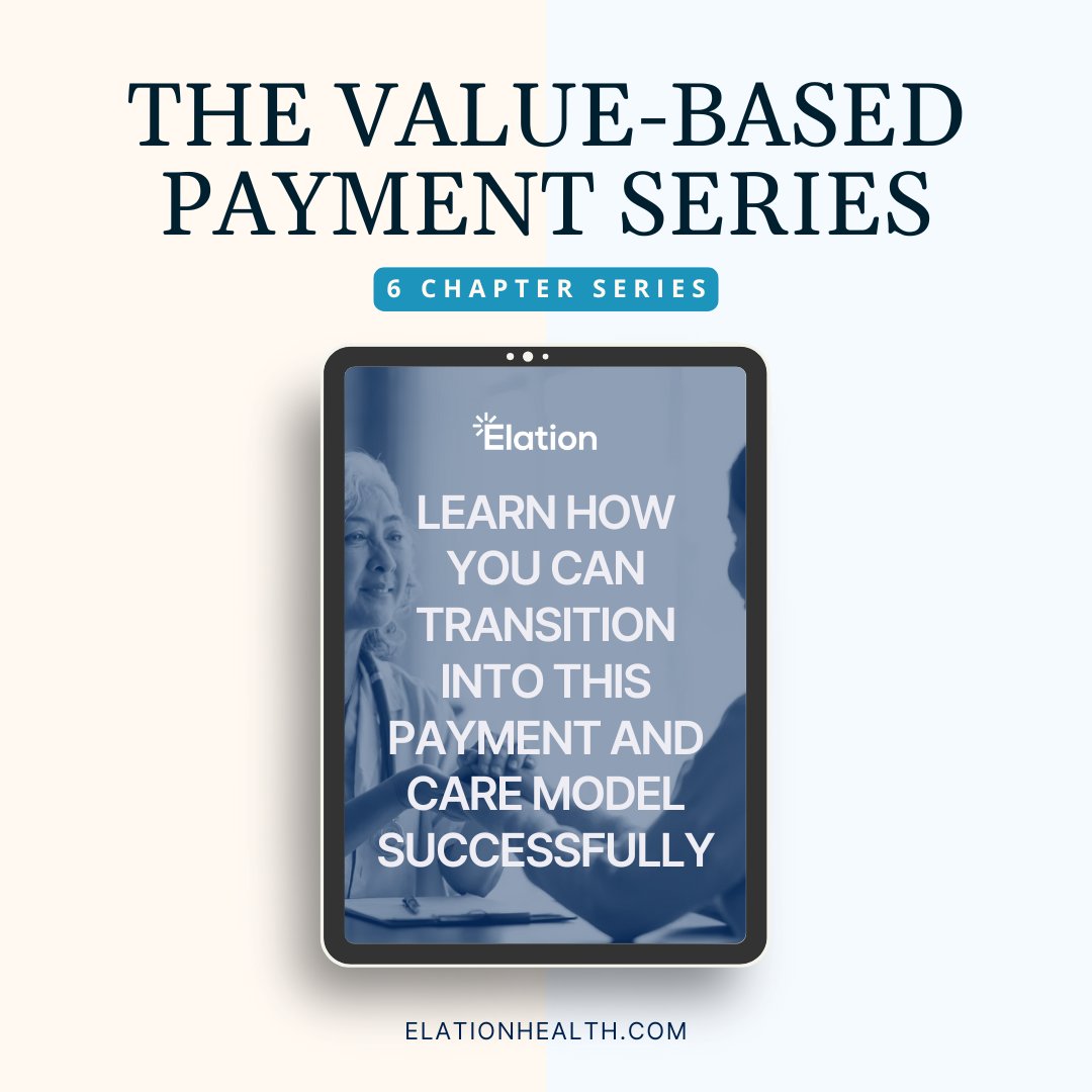 ElationHealth's tweet image. Kickstart your #ValueBasedPayment ( #VBP ) journey in 2025! 🌟

Our VPB series breaks down the key steps to succeed, from aligning incentives to delivering better outcomes.
#StartTheYearStrong with the expertise you need to embark on your VBP journey.

➡️ ow.ly/LETS50Uy2RR