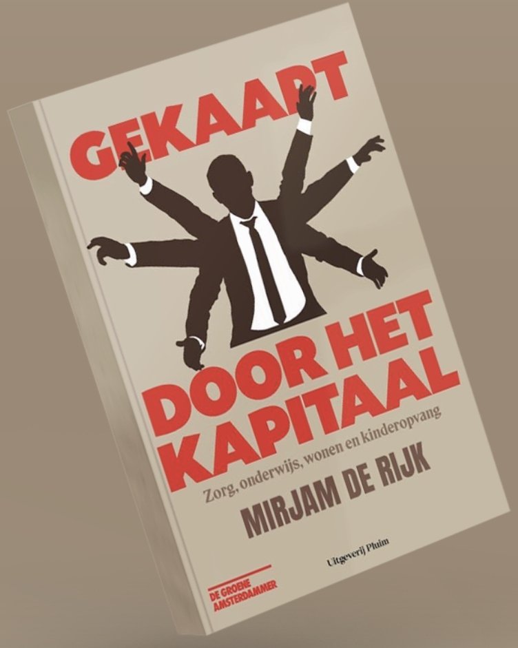 "De markt doet nooit iets voor niks." Meer winst is niet altijd beter - hoe komt die winst de samenleving ten goede? Weten wat Private Equity in Nederland allemaal doet, en wat daar aan te doen is? Lees meer <a href="/Mirjam_de_Rijk/">Mirjam de Rijk</a> "Gekaapt door het kapitaal".
uitgeverijpluim.nl/gekaapt-door-h…