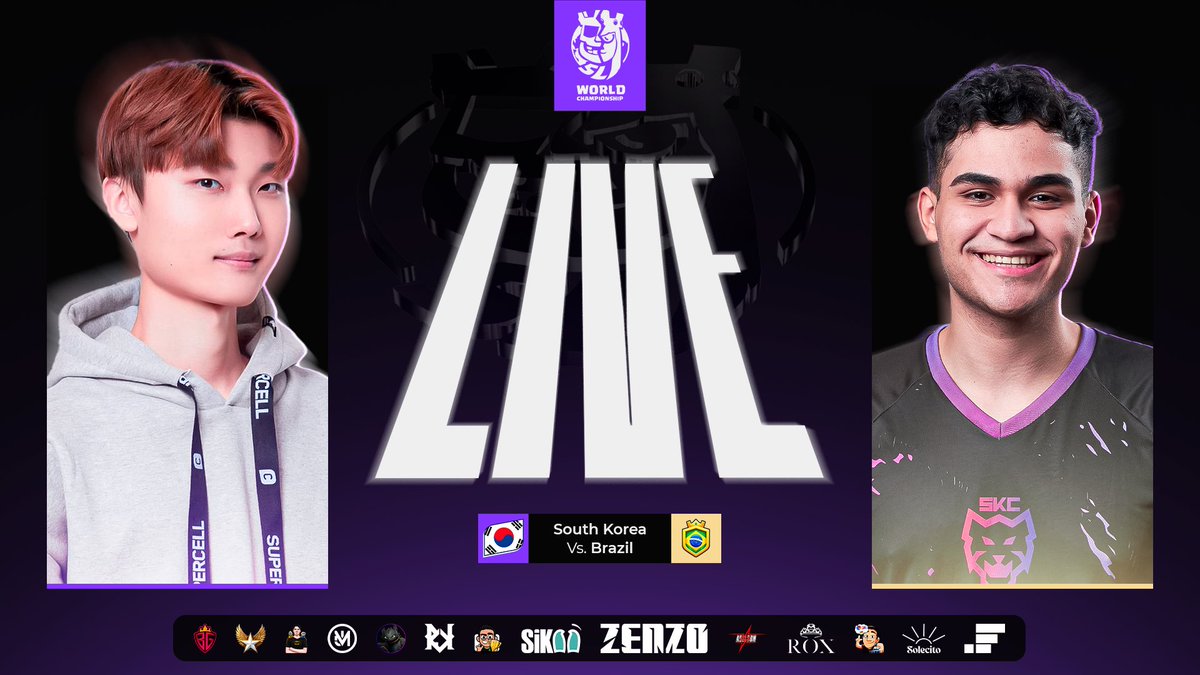 🟣 𝐋𝐈𝐕𝐄 - 𝐌𝐀𝐓𝐂𝐇 🎥
🎯 𝐒𝐄𝐌𝐈𝐅𝐈𝐍𝐀𝐋 - 𝐋𝐎𝐖𝐄𝐑 𝐁𝐑𝐀𝐂𝐊𝐄𝐓

THE SEMI-FINAL KICKS OFF 🔥! IT'S A DO-OR-DIE MATCH 🍿! South Korea and Brazil are battling it out for a spot on the World Cup podium 📊! Join us on the streams to cheer for your favorite team 🗣️. Good