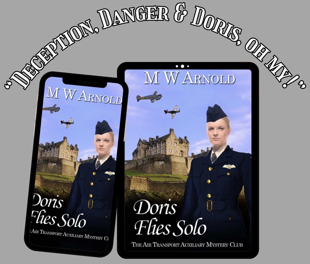 “I’ll have you know I’ve only run into one hill. One! And that wasn’t my fault. I’ve the piece of paper to prove it.”
‘Doris Flies Solo’
mybook.to/DFS
#Historical #mystery #Romance #thrillers #BookTwitter #histfic #saga #war @WildRosePress