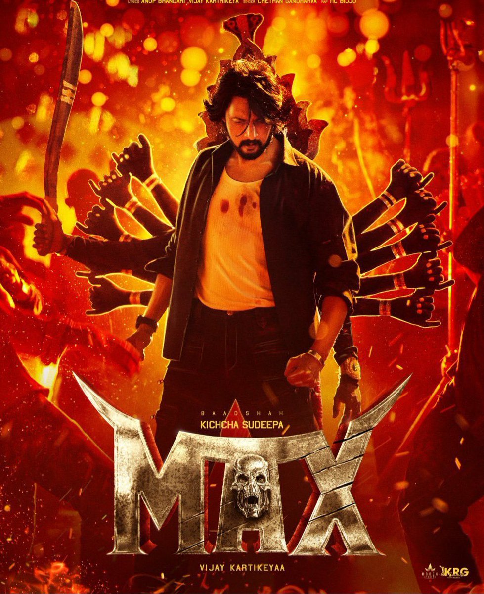 IamRaveendraTH's tweet photo. #MAX ENTERED INTO THE TRIPLE DIGIT CRORES GROSS.💥

COMING SOON IN #HINDI DUBBED VERSION 🔥🔥

#MAXIMUM RECORDS ! 
#MAX Cannot avoid it.

THE FILM GOT MAXIMUM FOOTFALLS FOR THE YEAR 2024 IN #KANNADA 🔥🔥🔥💥🔥🔥🔥

#KicchaSudeep𓃵 #KFI #MaxTheMovie #MAXimumBlockbuster # https://t.co/23yZjd81SM