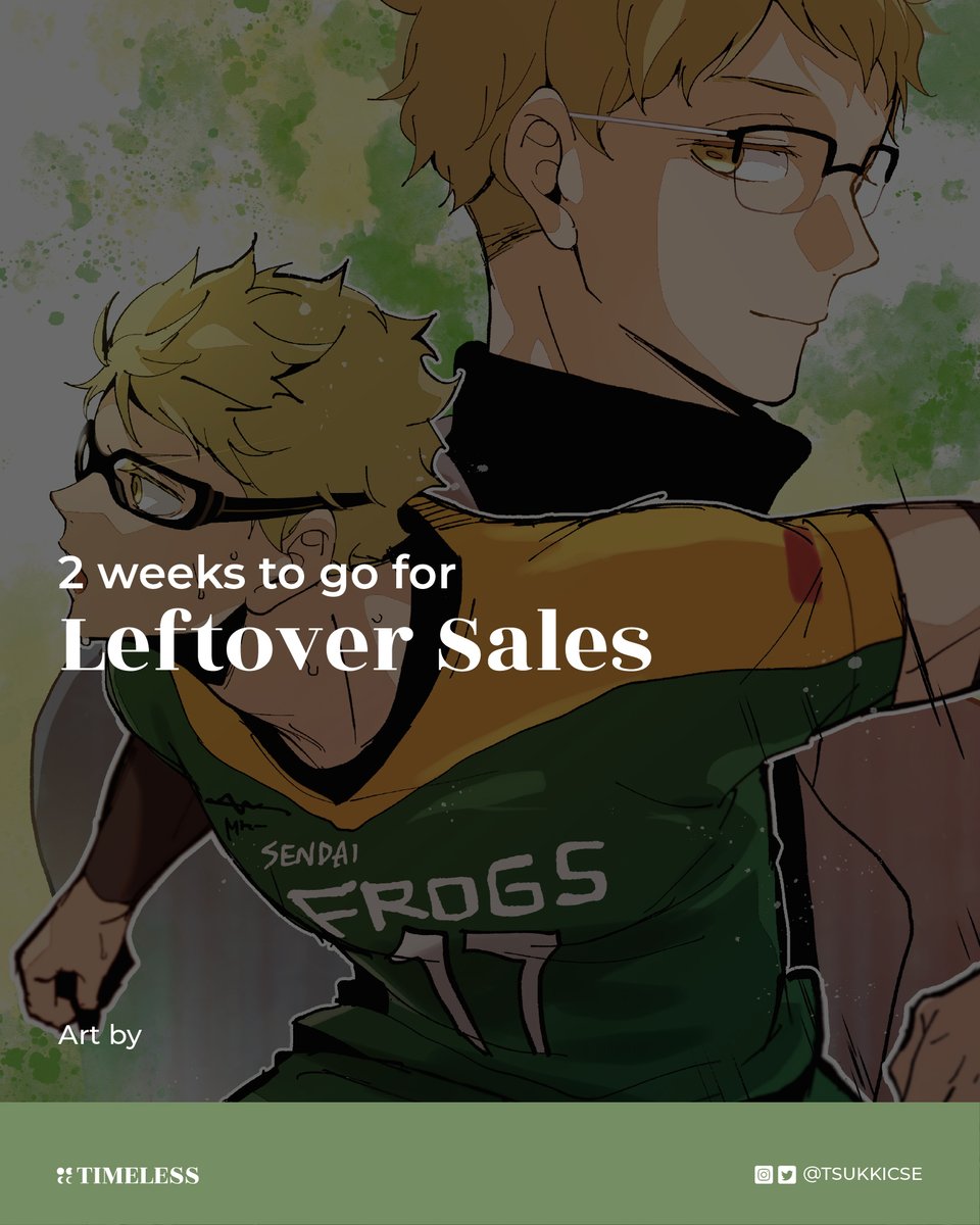 🦖 2 Weeks to go for Leftover Sales 🦖

Have you got your Museum goodies already? Come by the gift shop and snag yours before they're all gone! 

🇵🇭 tsukkicse-local.company.site
🌐 tsukkicse-mail.company.site 

#TsukkiCSE2024