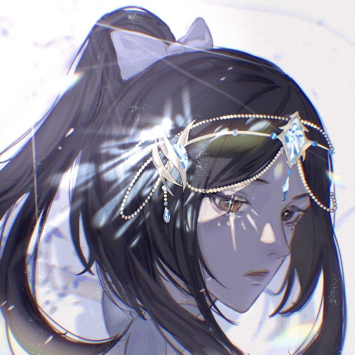 New icon! ✨
Since VTuber Heralyse 1.2 is coming, it was time to switch it up. 🖤🤍

A little bit of a spoiler as you can see there's a second hairstyle. 🤭

Although knowing myself I'll probably keep switching it up every now and then. 

🎨credits: <a href="/ZLY0127/">Abst_0</a>