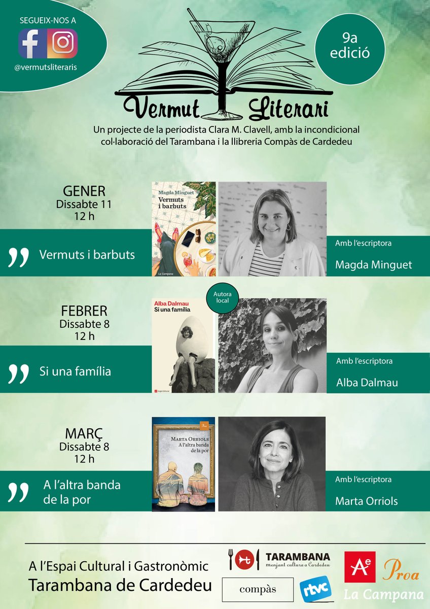 Som-hi, 2025! 
<a href="/magdaminguet/">Magda Minguet</a> <a href="/AlbaDalmauV/">Albadalmau</a> <a href="/MartaOrriols/">marta orriols</a> <a href="/Ed_proa/">Edicions Proa</a> <a href="/angleeditorial/">Angle Editorial</a> <a href="/penguinllibres/">Penguin Llibres</a> <a href="/rtvcardedeu/">RTVCardedeu</a> <a href="/eltarambana/">Tarambana</a> <a href="/angelsole63/">angelsole</a>