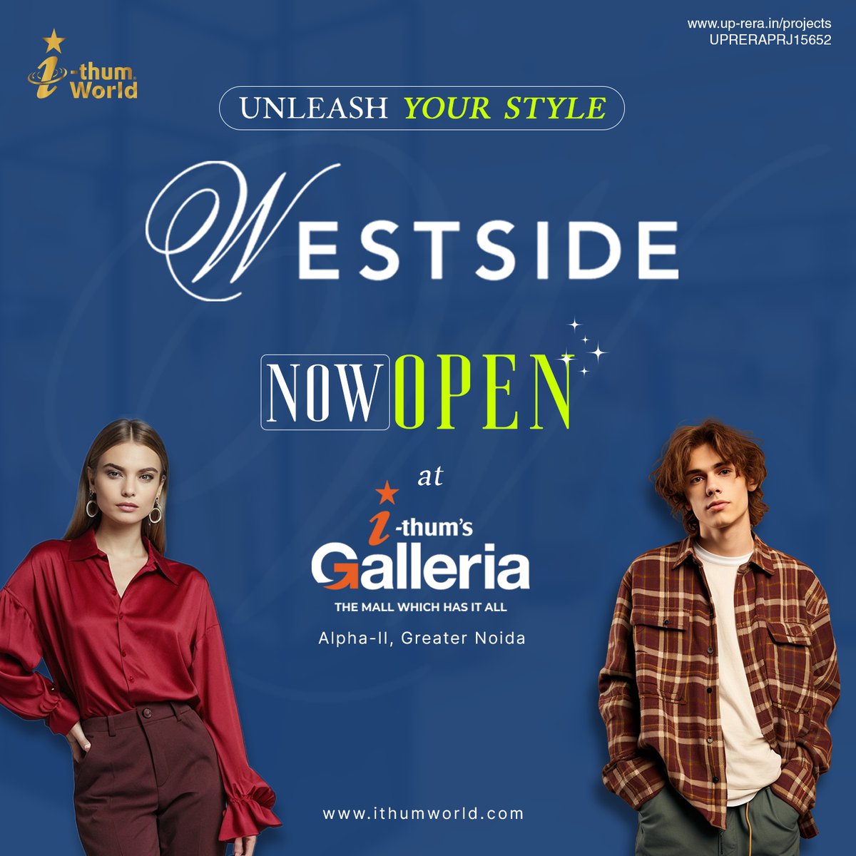 ithumworld's tweet photo. WESTSIDE NOW OPEN
At #IThumsGalleria, Alpha-II, Greater Noida.
Discover the Latest Fashion Trends and Unleash Your Style!
.
@WestsideStores #Westside #NowOpen #OCReceived #Mall #CommercialSpace #RetailExperience #Shopping #Dining #GreaterNoida #RealEstate #IThumWorld https://t.co/t0e30vHjdO
