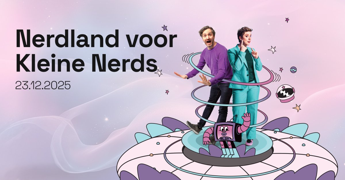 NIEUW! 🔬🤓 Nerds unite! Zet je veiligheidsbril op en zet je brein aan het werk tijdens Nerdland voor Kleine Nerds op 23 december 2025 in Lotto Arena! 🎉👩‍🔬👨‍🔬 Tickets meteen beschikbaar.

🎟 ow.ly/RoBN50Uzbia

#Nerdland #LottoArena #FriendsForLive #beat #beatvenues