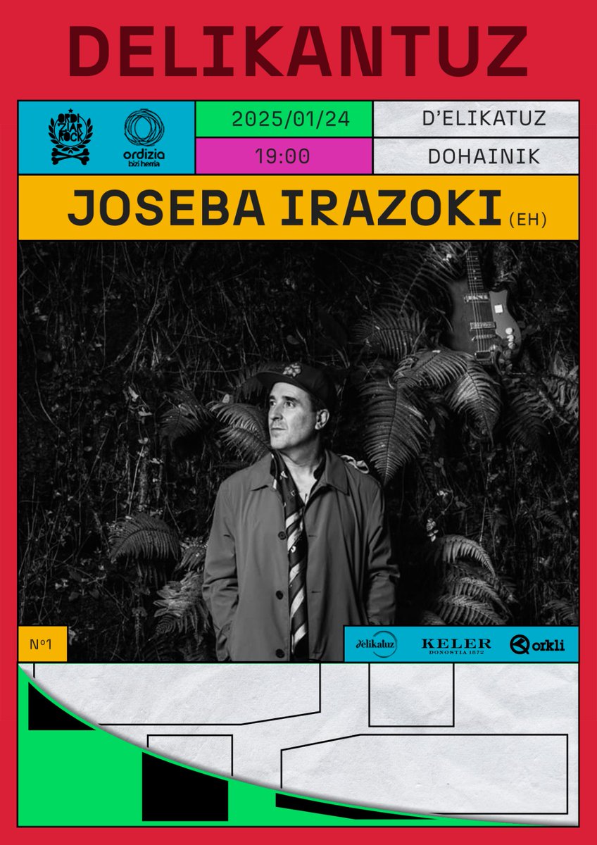 Urteko lehenengoa! Eta ez edonolakoa! 🔥

<a href="/JIrazoki/">joseba irazoki</a>

ordiziarrock.com/joseba-irazoki…