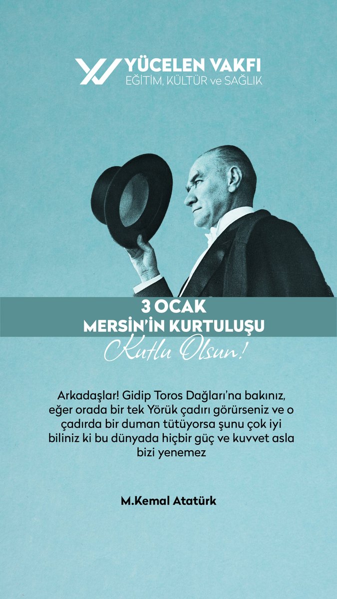 Yücelen Vakfı tweet media