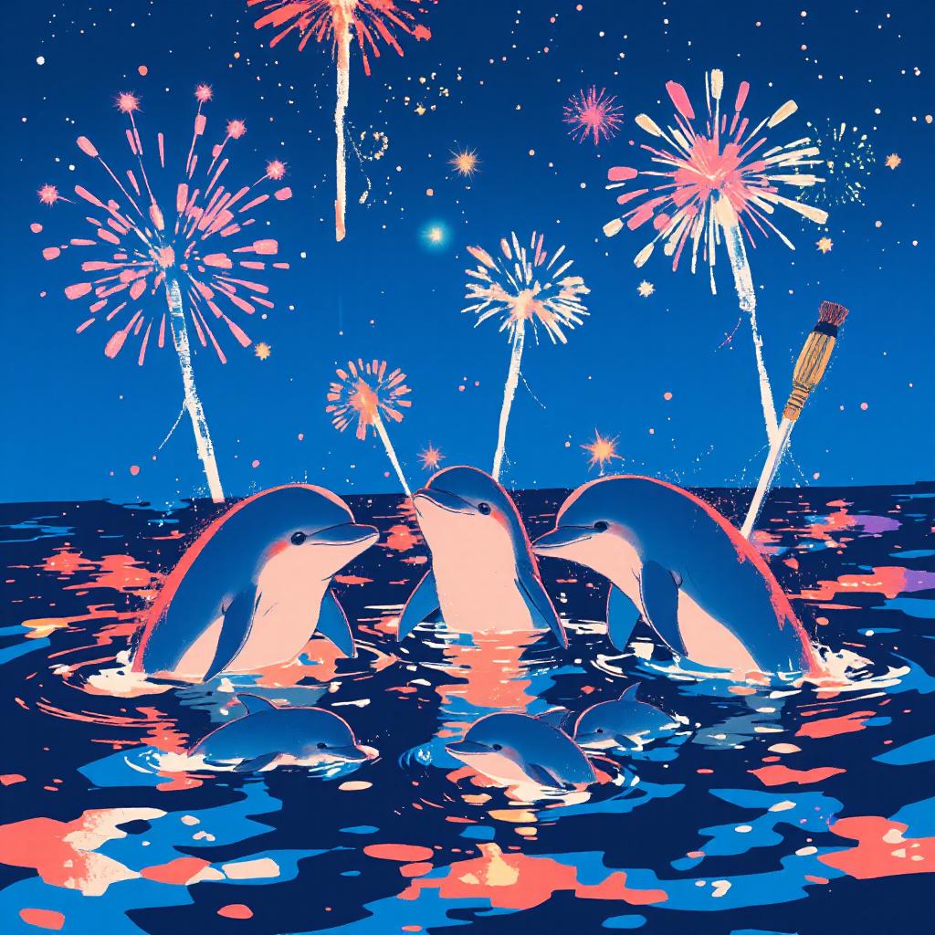 fotor_com's tweet image. A whale family's joyful reunion time. 🐋💙BY #FotorAI 🔗 fotor.me/4bjTDQv 💡 Use code 𝗫𝟮𝟱 for 25%off
#Fotor #AIImageGenerator #AI #AIGC #digitalart #AIArt #AIInspiration #NewYear #MadeWithFotor #HappyNewYear2025 #NewYear2025 #CreativeVibes #Dolphins