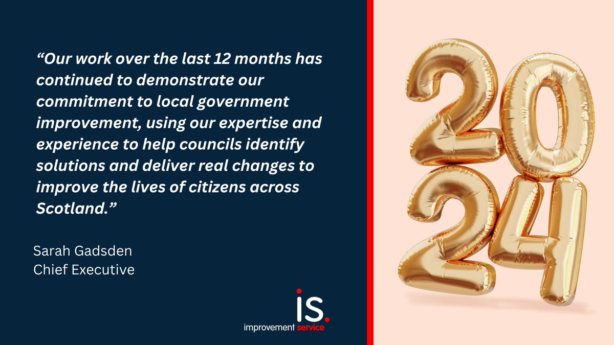 Improvement Service (@improvserv) on Twitter photo 🆕Want to catch up with everything we have been up to over the last 12 months? Our Chief Executive <a href="/GadsdenSarah/">Dr Sarah Gadsden</a> looks back on the highlights and key achievements at the IS during 2024 in her latest blog.
improvementservice.org.uk/insights/2024/… 🆕Want to catch up with everything we have been up to over the last 12 months? Our Chief Executive <a href="/GadsdenSarah/">Dr Sarah Gadsden</a> looks back on the highlights and key achievements at the IS during 2024 in her latest blog.
improvementservice.org.uk/insights/2024/…