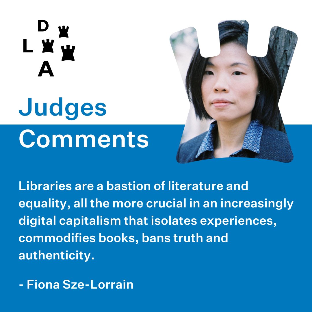 Dublin Literary Award (@dublinlitaward) on Twitter photo Fiona Sze-Lorrain on the vital role of libraries in society:
"Libraries are a bastion of literature and equality, all the more crucial in an increasingly digital capitalism that isolates experiences, commodifies books, bans truth and authenticity."
<a href="/dubcilib/">Dublin City Libraries</a> @dubcitycouncil Fiona Sze-Lorrain on the vital role of libraries in society:
"Libraries are a bastion of literature and equality, all the more crucial in an increasingly digital capitalism that isolates experiences, commodifies books, bans truth and authenticity."
<a href="/dubcilib/">Dublin City Libraries</a> @dubcitycouncil