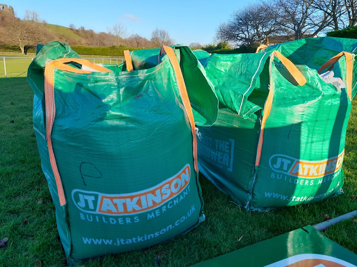 A huge thank you to <a href="/JTAtkinsonBM/">JT Atkinson Builders Merchant</a> of Kendal for the donation and supplying 2 tonne of sand to help with our on going pitch renovations.

Brilliant local support 💜💙