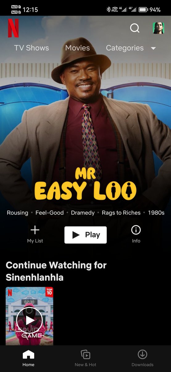 Now streaming on #NetflixSA catch this authentically South African #BlackBrainPictures production. #MrEasyLoo