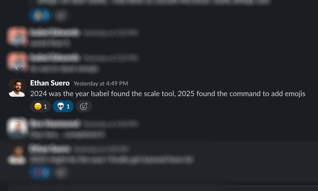 Ethan entering 2025 in savage mode

BE HONEST am I really the only one that didn’t know you could scale in figma 

Please come forward my friends