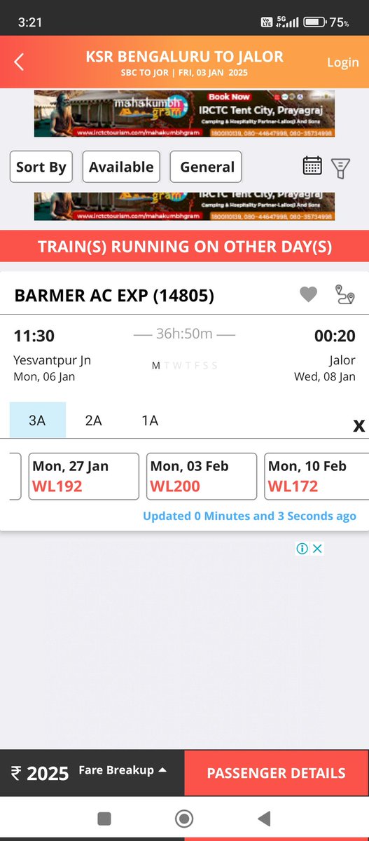 Bsp_Raigar's tweet photo. @RAJPUROHITRSING @Manish22_RF @NWRailways @RailMinIndia @AshwiniVaishnaw @VSOMANNA_BJP @RavneetBittu @DrmAjmer @drmbikaner @DRMJaipur @DRMJodhpurNWR @A1TVOfficial @lumbaram64 @GMNWRailway @gmner_gkp @drm_drmizn @SalemDRM @srdomju @DarshanaJardosh @jalamsingh1988 @Rajasthanviral @Balwant8 @TMMokalsar @sameergalbani @GMSRailway @drmsbc @GMSWR @SWRRLY @DrmMys @PMOIndia @myogiadityanath @AmitShah @himantabiswa @annamalai_k @Tejasvi_Surya @randomsena @kajal_jaihind @SuvenduWB @pushkardhami @sanghaviharsh @JPNadda @RSSorg @VHPDigital @ABVPVoice @BJYM आदरणीय महोदय, 
 @drmsbc बैंगलोर/मैसूर से बाड़मेर/जोधपुर तक नई द्वितीय शयनयान यात्री ट्रेन चलाने का निर्णय ले वाया पाटण भिलडी जालोर समदड़ी रूट पर ��र ट्रेन नं. 22689/90 यशवंतपुर अहमदाबाद एक्स्प्रेस का विस्तार कर टर्मिनस स्टेशन जालोर या समदड़ी करें
@SWRRLY @GMSWR @DrmMys @Gmwrly https://t.co/SCG1VlZHgO