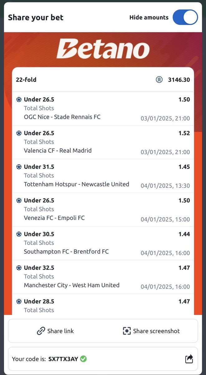 DavsmartMEDIA_1's tweet image. Our winning is close 
Keep believing ♻️♻️♻️♻️

#code1 - SX7TX3AY - 3145k odds
#code2 - B38JJU9X - 2793k odds
#code3 - 3PTDVUJQ - 782 odds

@_tru_faith @Dc_Sunnyfresh @decentsolo @Quinkalani @sahmeeyworld @FGirlrita