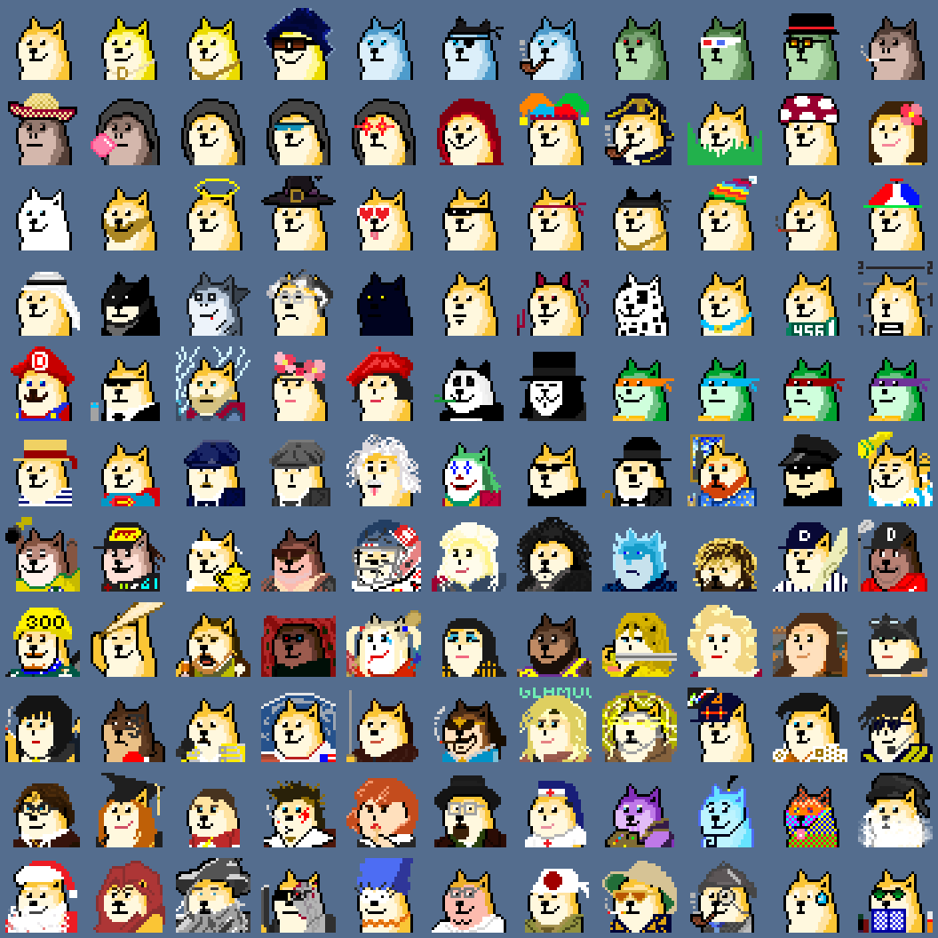 weareDogeWorld's tweet photo. Pick one, which one?
#DogeWorld: 1001 Original Doges on Bitcoin Ordinals, collect Them All!
#Ordinals #Bitcoin https://t.co/Z5odffwLHQ