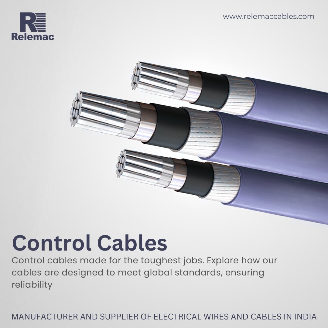 TheRelemac's tweet image. Built for reliability, designed for the toughest jobs 💪🌍 Our control cables meet global standards to power your operations seamlessly.
#RelemacCables #ControlCables #ReliabilityMatters #GlobalStandards #IndustrialSolutions #MadeToPerform #ToughJobs